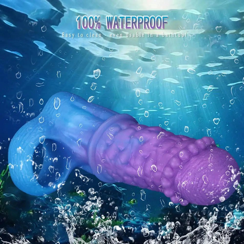 Braided Fantasy Sleeve - Silicone Fantasy Hollow Sleeve