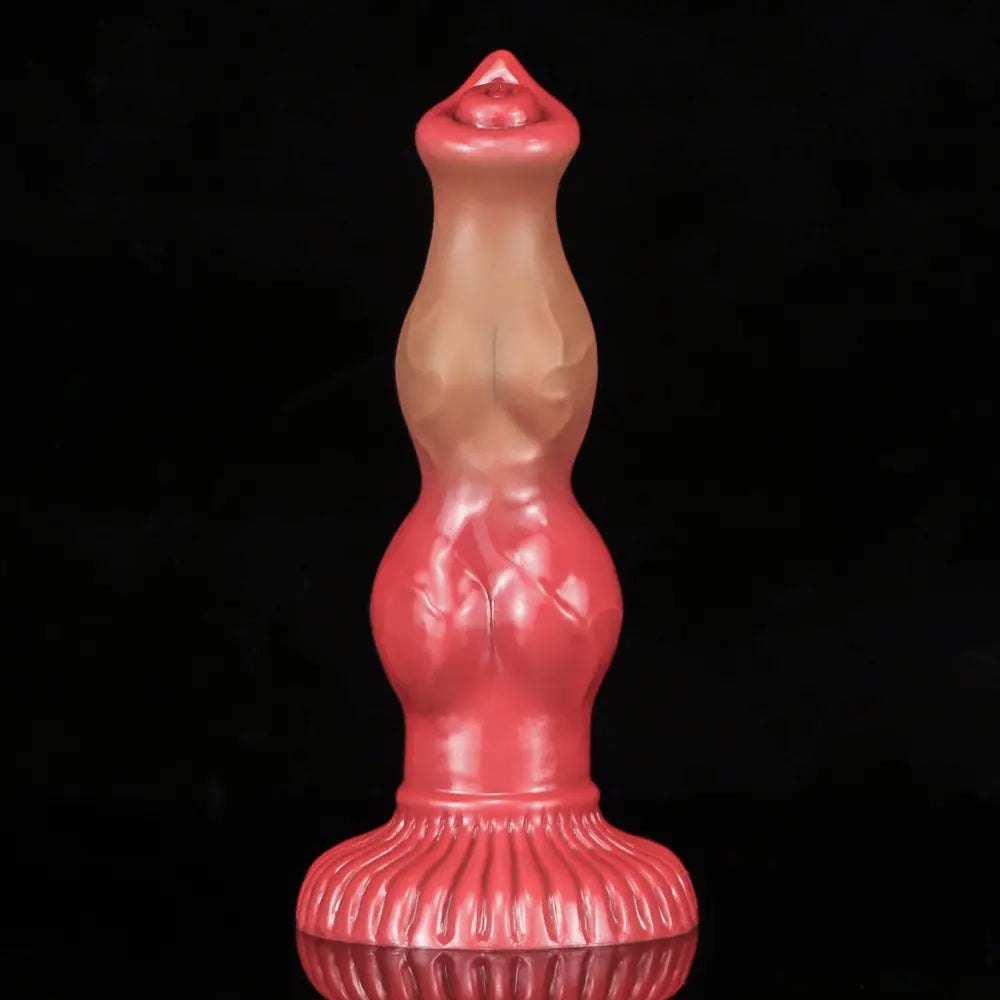 Brown Knotted Dog Dildo - Fantasy Animal Dildo