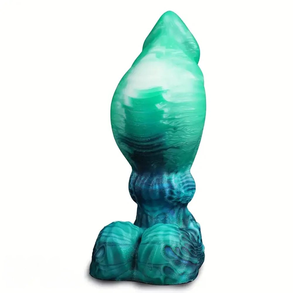 Bulbous Belly Fantasy Dildo - Silicone Monster Dildo Toy