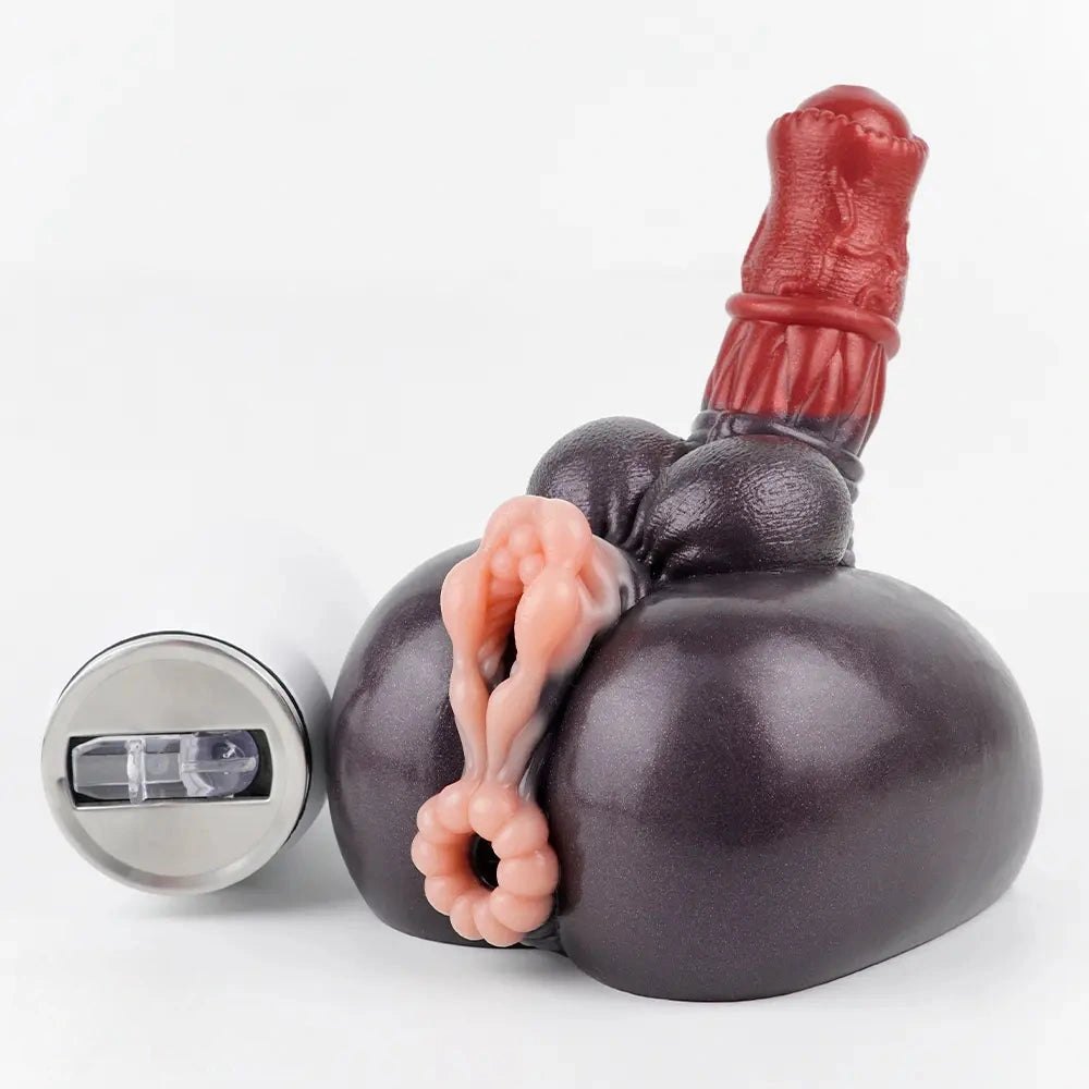 Bulbous Knot Fantasy Silicone Dildo - Fantasy Creature Dildo