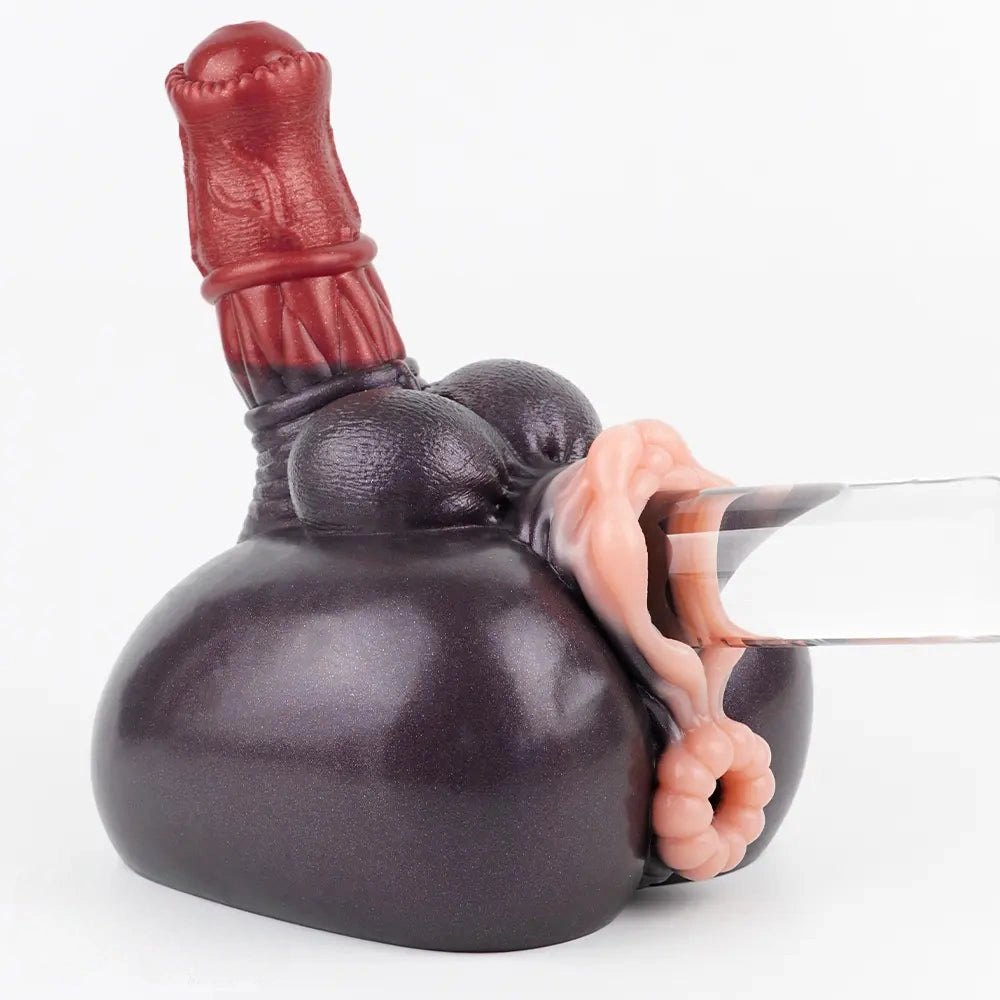 Bulbous Knot Fantasy Silicone Dildo - Fantasy Creature Dildo