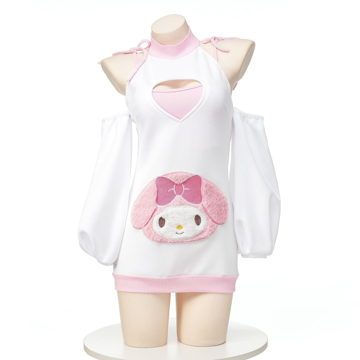 Bunny Embroidered Halter Costume - Sexy Roleplay Costume