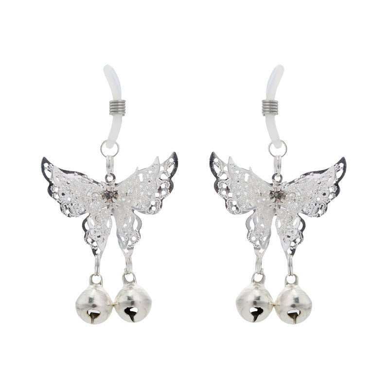Butterfly Bell Nipple Clamps - Nipple Clamp Jewelry