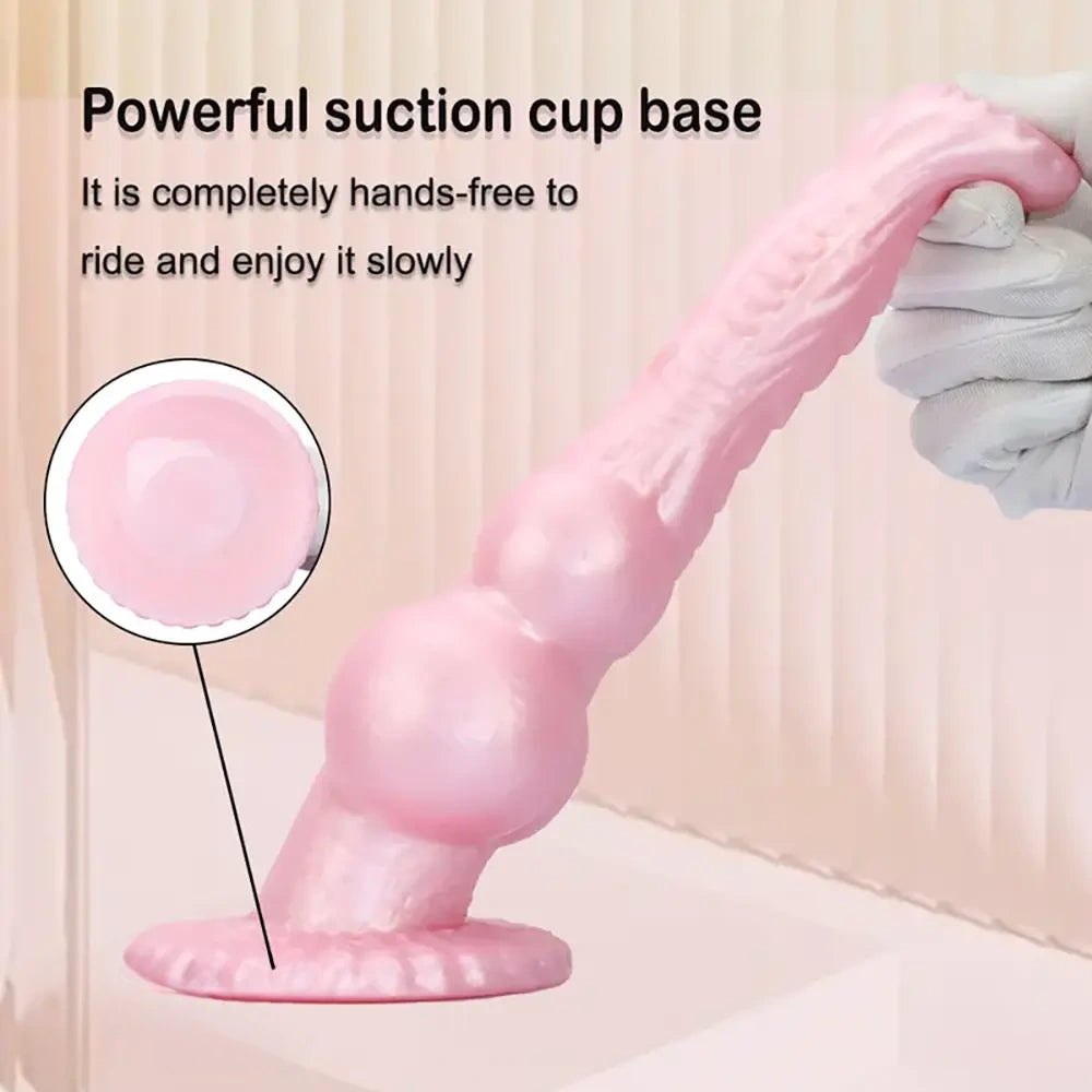 Canine Knot Silicone Dildo - Dog Knot Animal Dildo