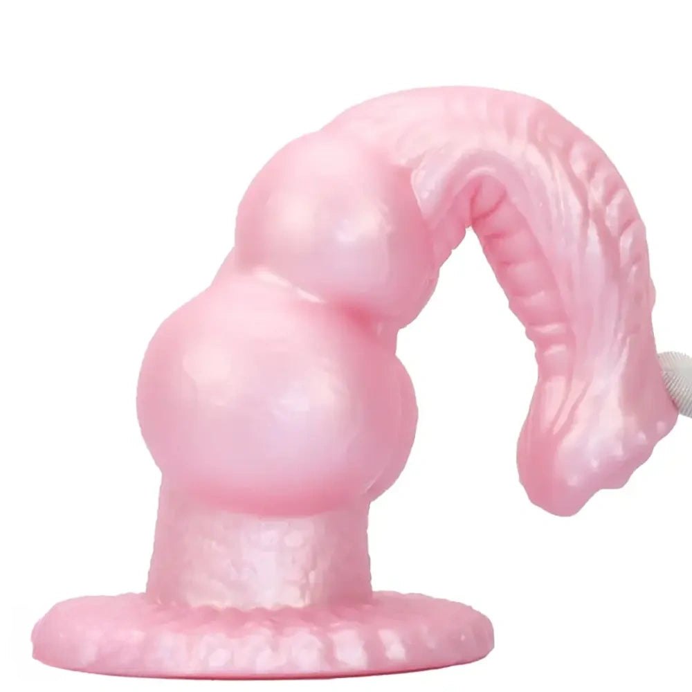 Canine Knot Silicone Dildo - Dog Knot Animal Dildo