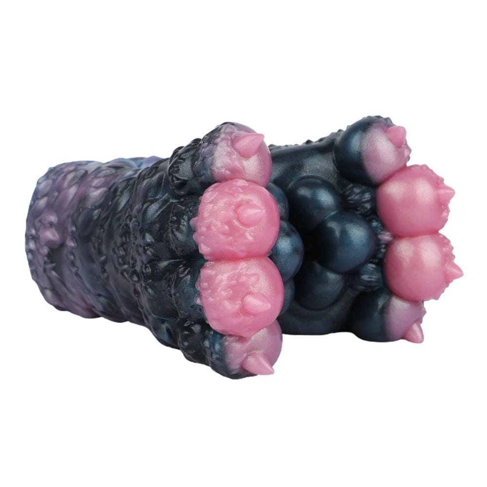 Canine Paw Masturbator Black Scale - Male Masturbator Toy