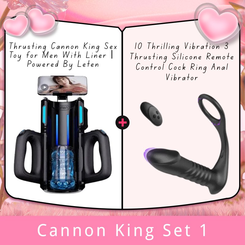 Cannon King Thrusting Masturbator - Automatic Male Masturbator
