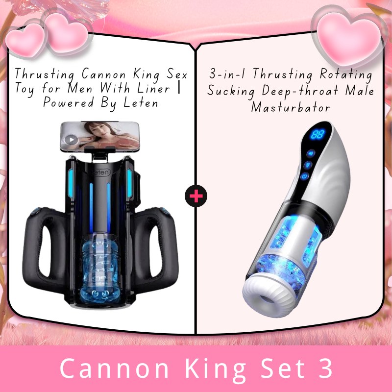 Cannon King Thrusting Masturbator - Automatic Male Masturbator