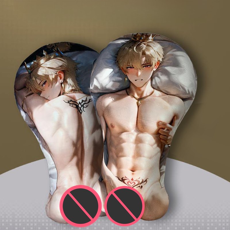 Cartoon Print Dual-Use Body Pillow - Anime Torso Body Pillow