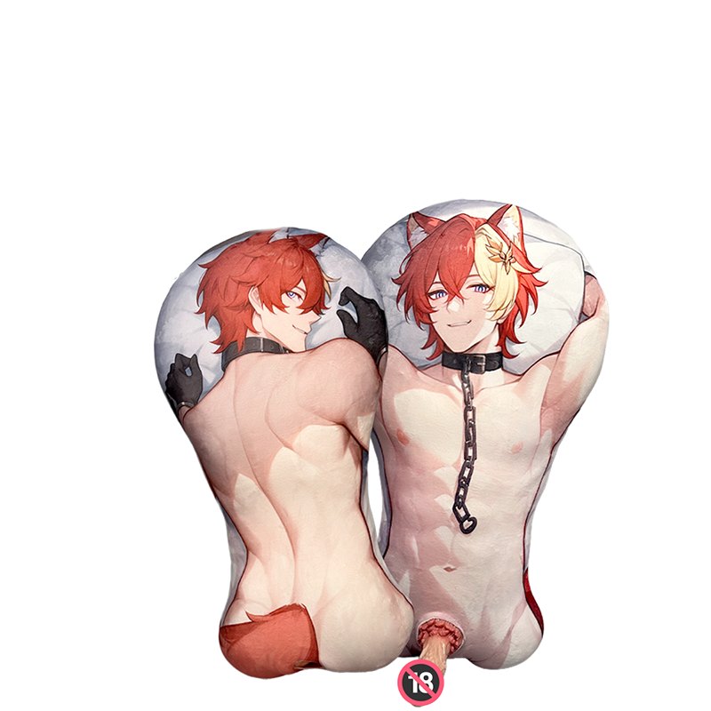 Cartoon Print Dual-Use Body Pillow - Anime Torso Body Pillow