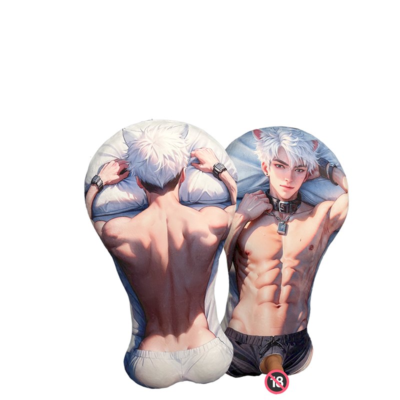 Cartoon Print Dual-Use Body Pillow - Anime Torso Body Pillow