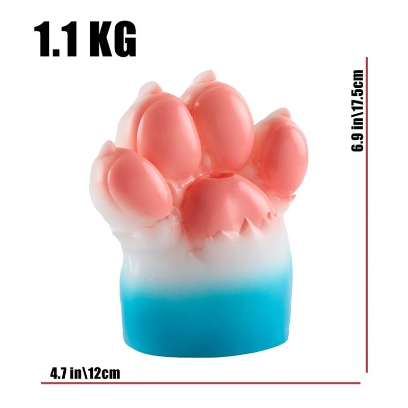 Cat Paw Dual-Piece Stroker Set - Textured Male Masturbator