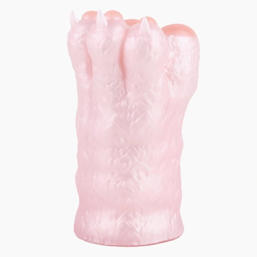 Cat Paw Masturbator Pale Pink Nacre - Male Masturbator Toy