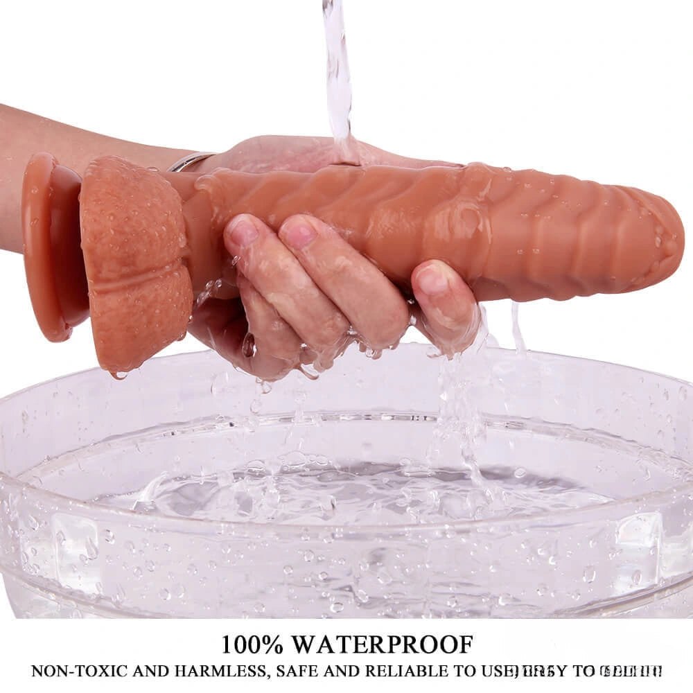 Caterpillar Fantasy Dildo - Ribbed Snake Dildo