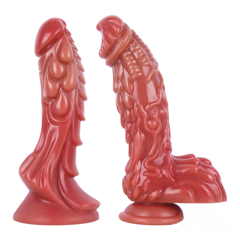 Chinese Dragon Scale Dildo - Silicone Fantasy Dildo