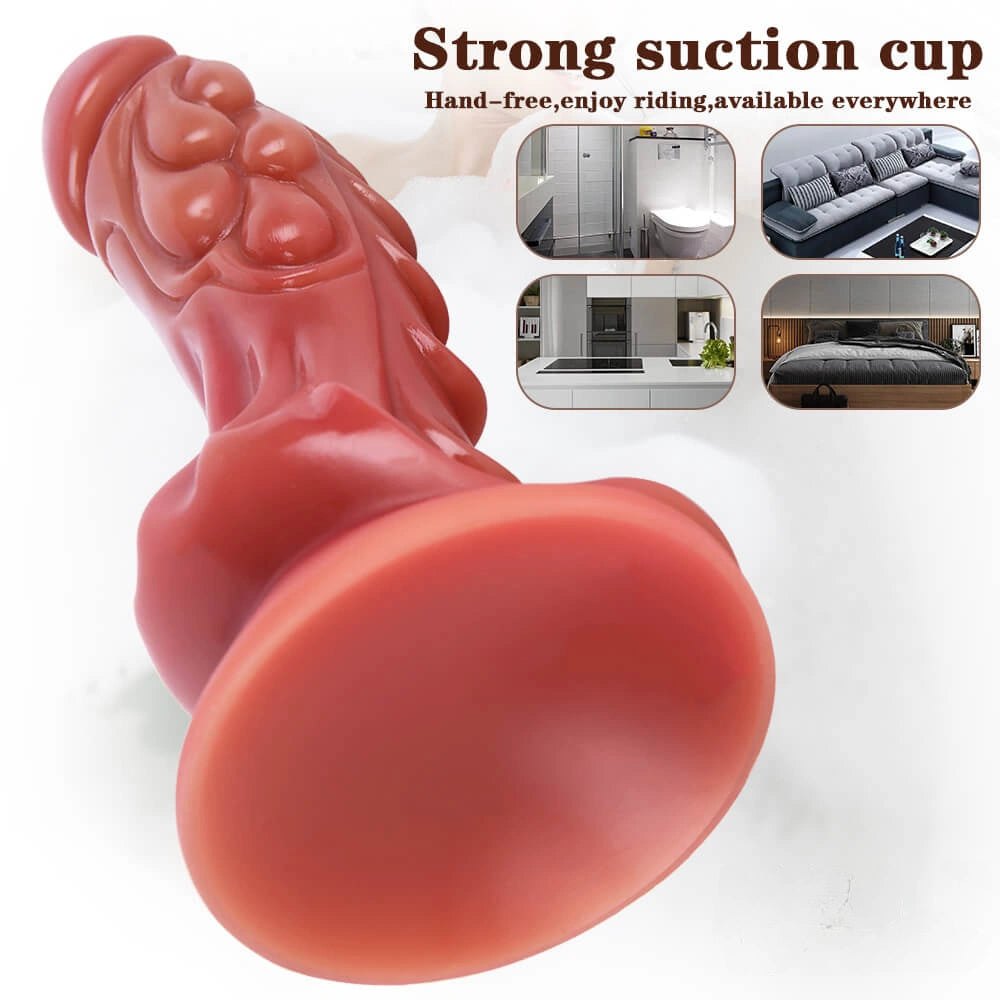 Chinese Dragon Scale Dildo - Silicone Fantasy Dildo