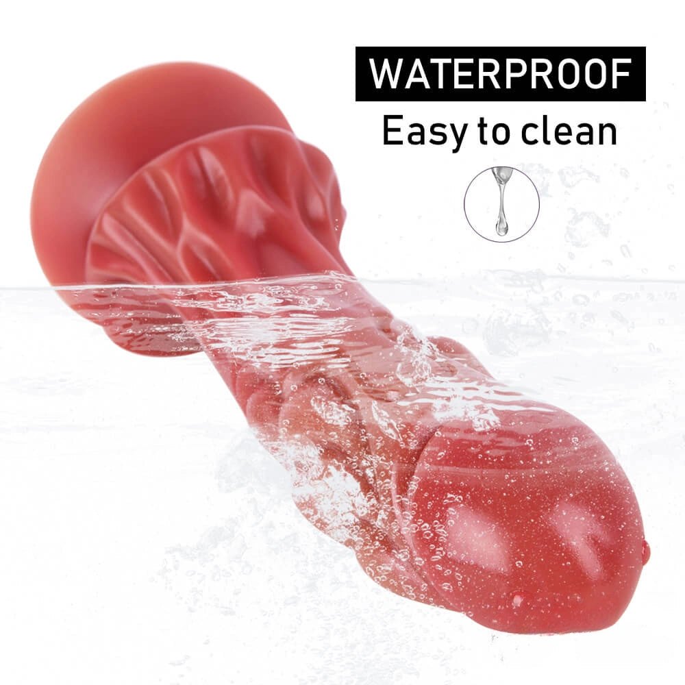 Chinese Dragon Scale Dildo - Silicone Fantasy Dildo