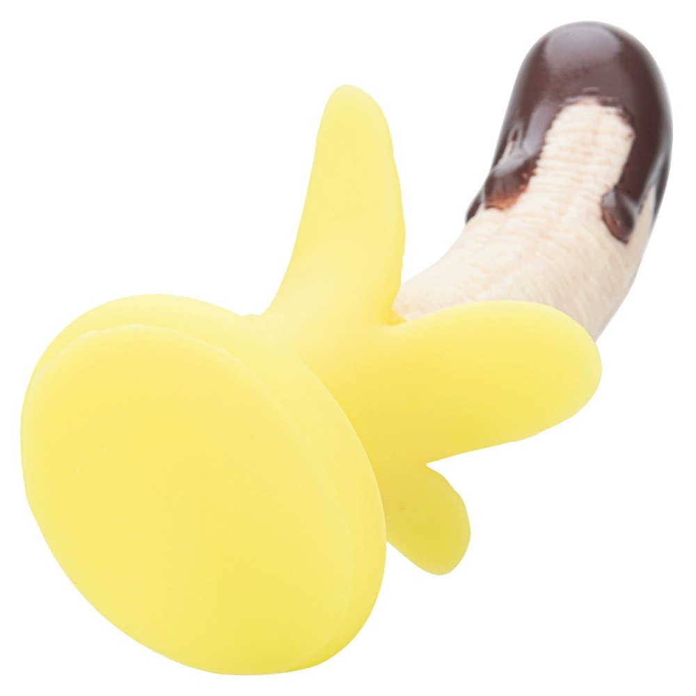 Chocolate Banana Silicone Dildo - Fantasy Fruit Dildo