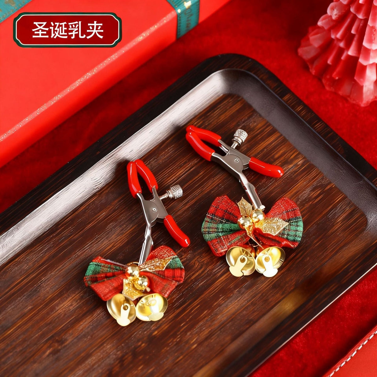 Christmas 6-Piece Bondage Gift Set - Holiday Restraint Kit