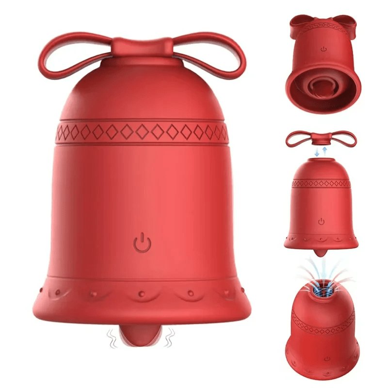 Christmas Bell App Clitoral Vibrator - Clitoral Suction Toy