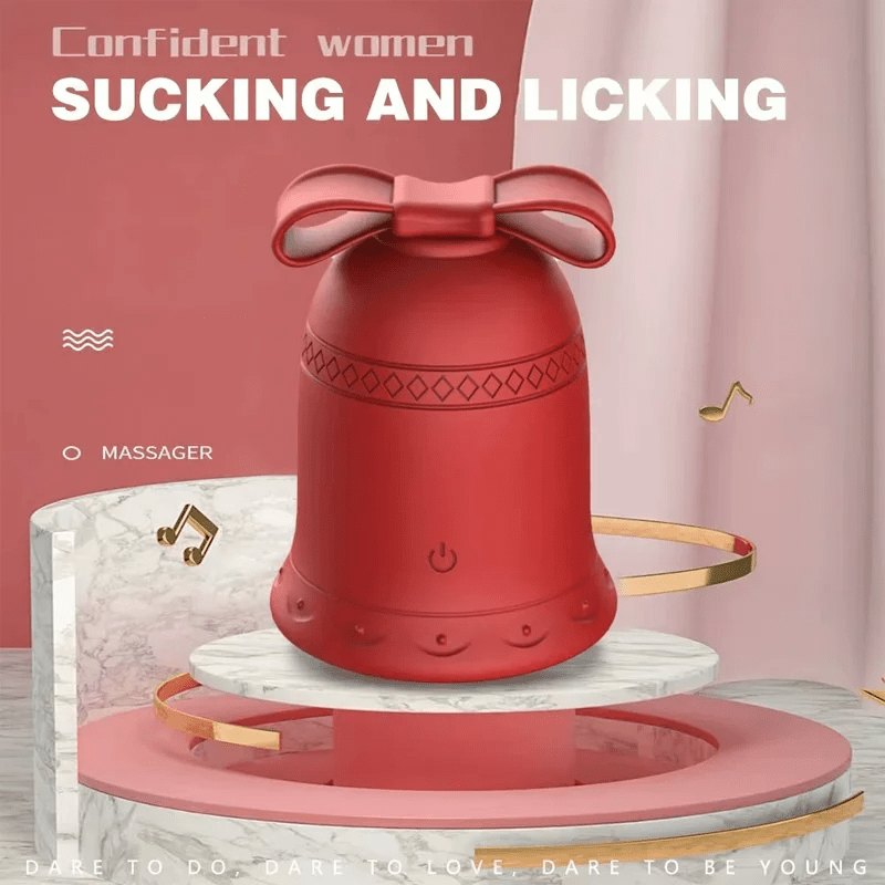 Christmas Bell App Clitoral Vibrator - Clitoral Suction Toy