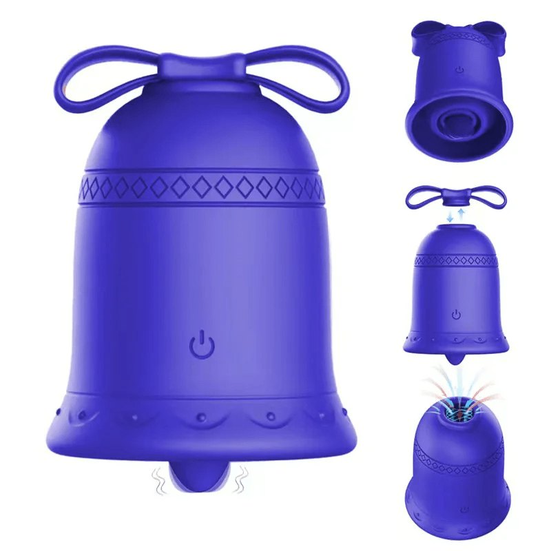 Christmas Bell App Clitoral Vibrator - Clitoral Suction Toy