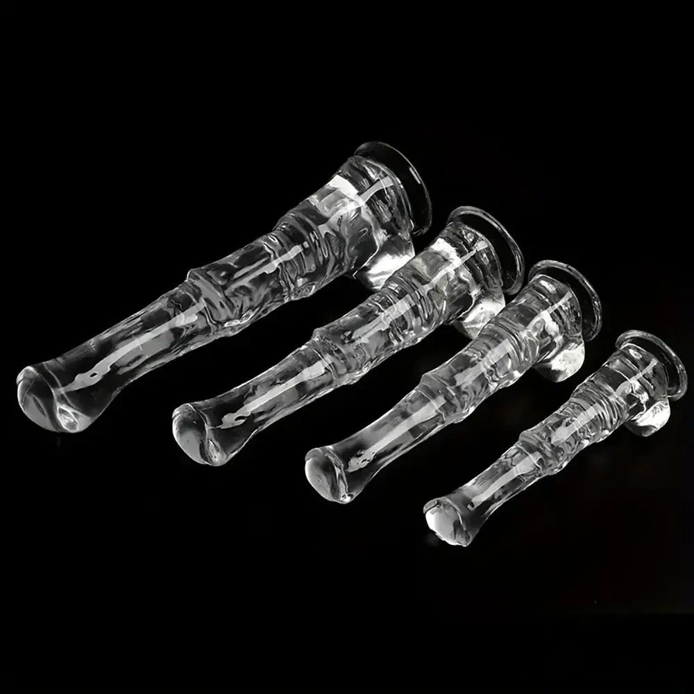 Clear Horse Shaft Dildo - Animal Style Fantasy Dildo