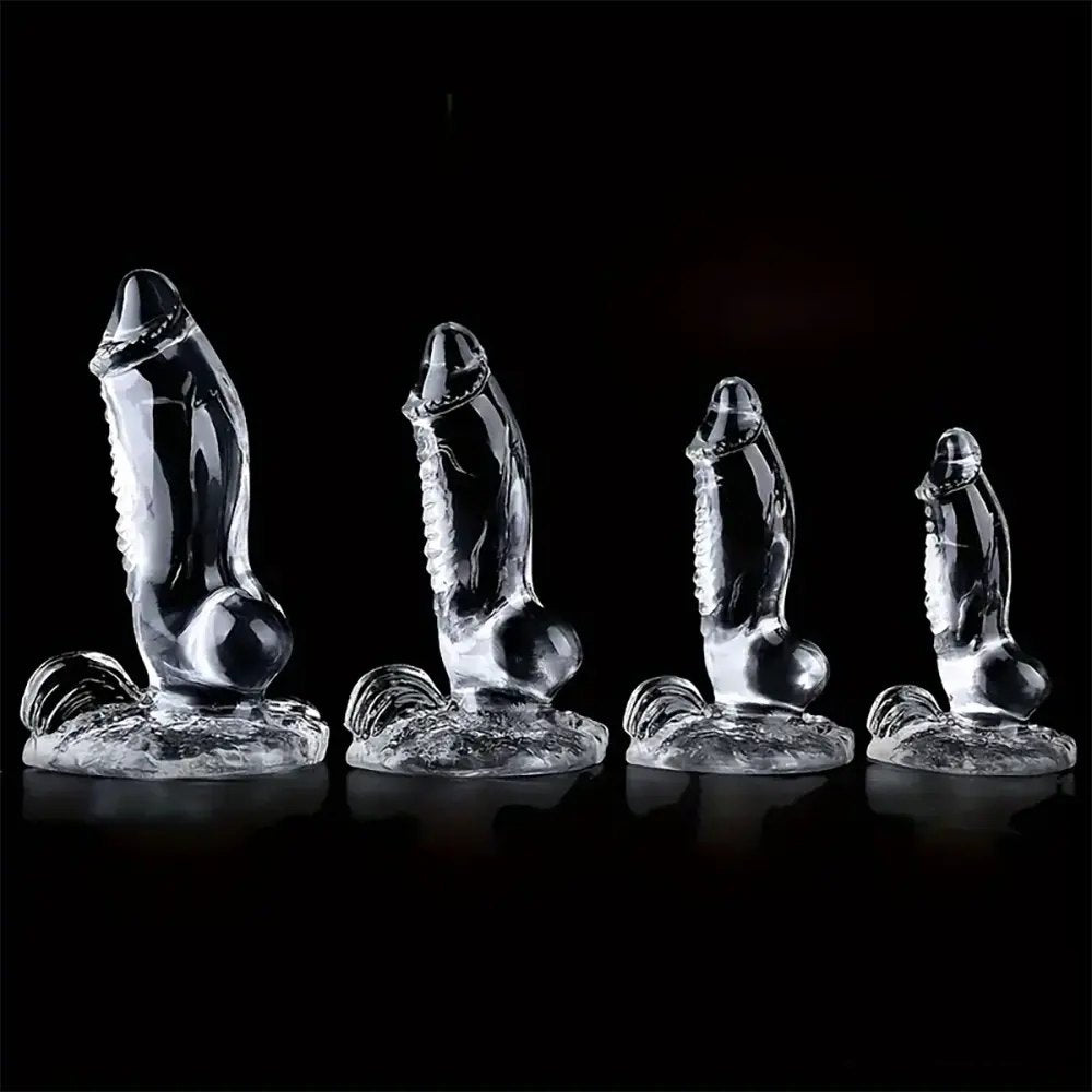 Clear Realistic Dildo - Big Realistic Dildo For Women