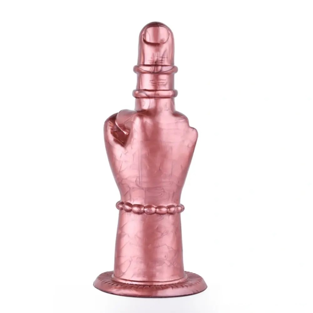 Clenched Fist Thick Dildo 8 in - Large Thick Novelty Dildo