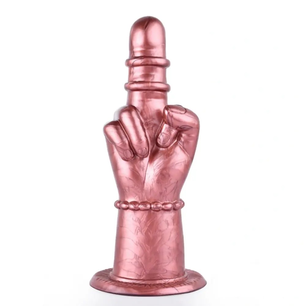 Clenched Fist Thick Dildo 8 in - Large Thick Novelty Dildo