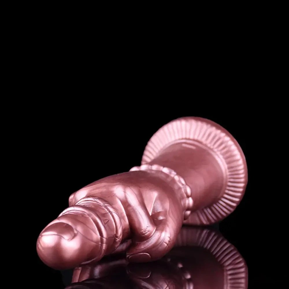 Clenched Fist Thick Dildo 8 in - Large Thick Novelty Dildo