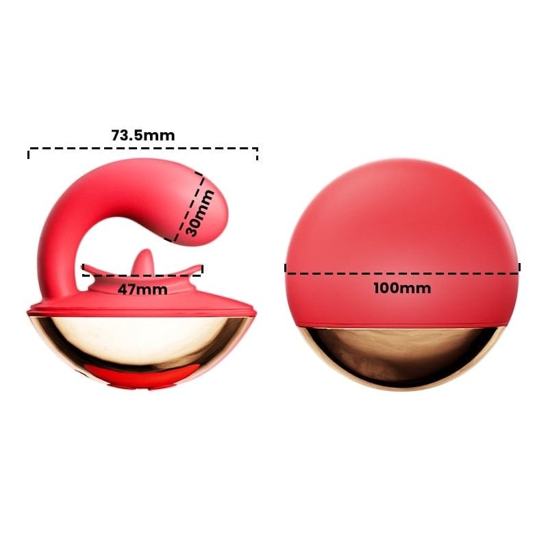 Clit Suction Vibrator with G-Spot Arm - Clitoral Suction Toy