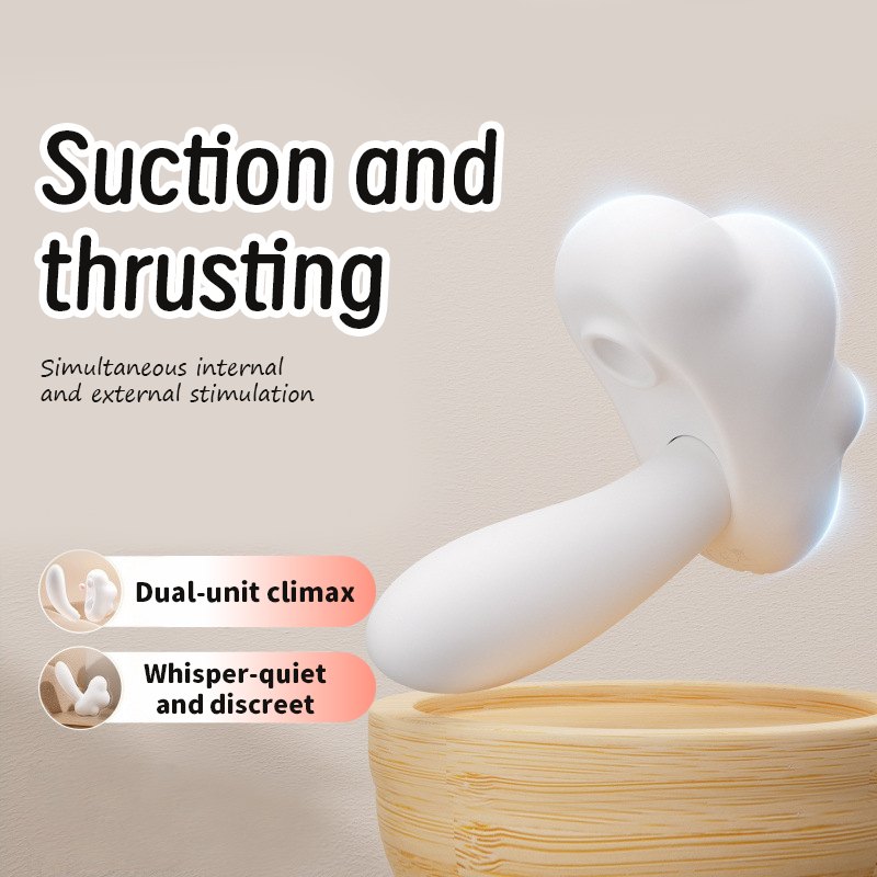 Cloud 2-in-1 Suction Vibrator - Detachable Rabbit Style Toy