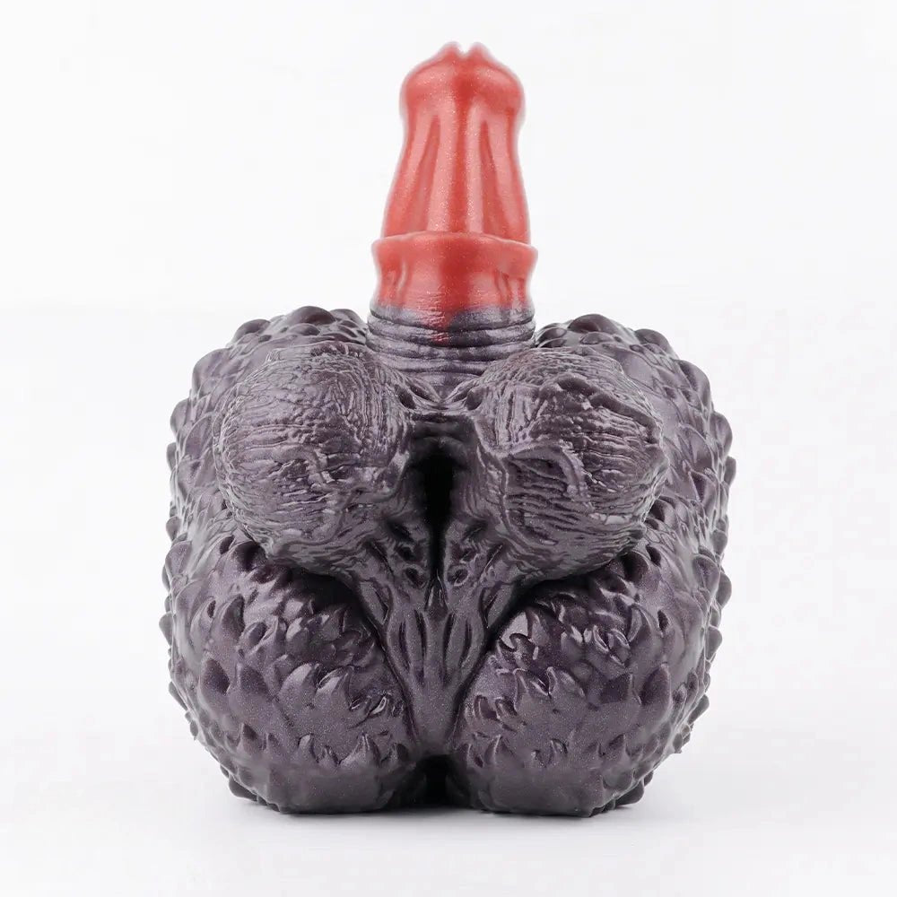 Cluster Fantasy Dildo 8 in - Heavy Silicone Fantasy Toy