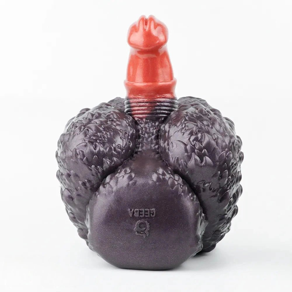 Cluster Fantasy Dildo 8 in - Heavy Silicone Fantasy Toy