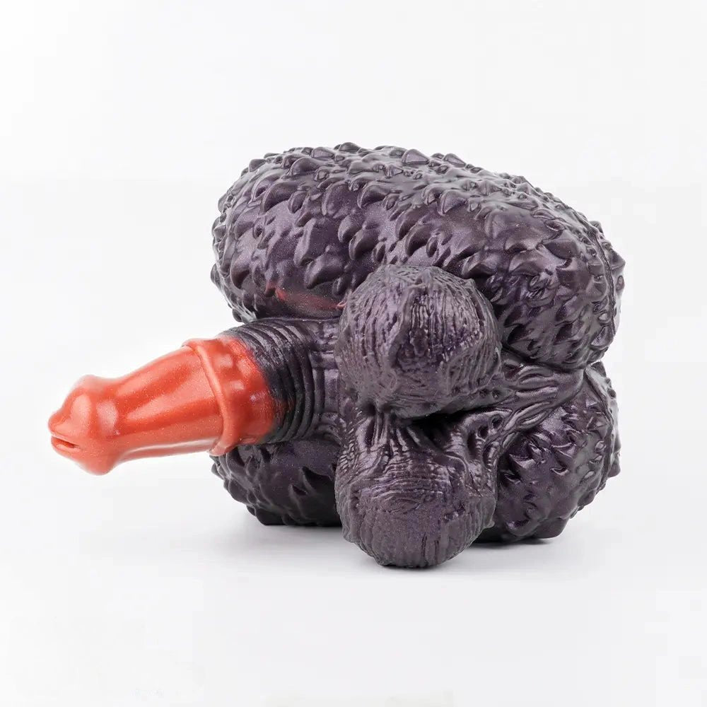 Cluster Fantasy Dildo 8 in - Heavy Silicone Fantasy Toy