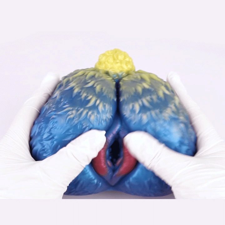 Cobalt Blue Sheep Masturbator - Fantasy Animal Stroker