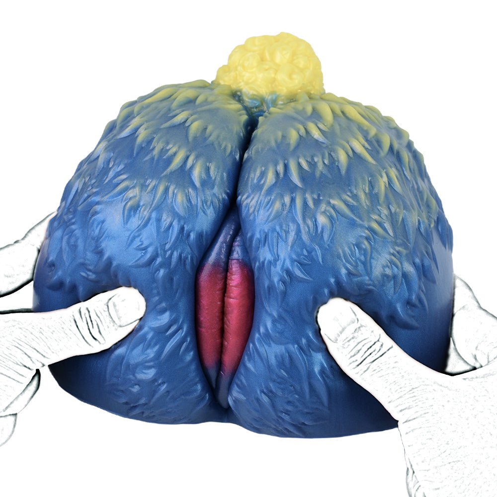 Cobalt Blue Sheep Masturbator - Fantasy Animal Stroker