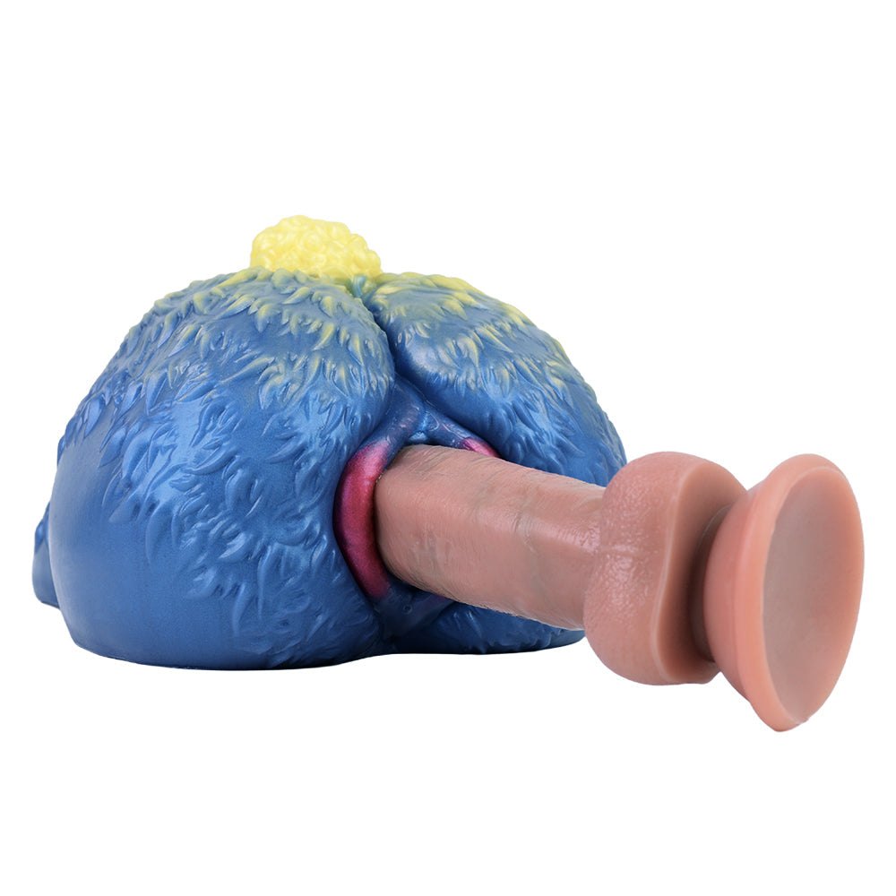 Cobalt Blue Sheep Masturbator - Fantasy Animal Stroker