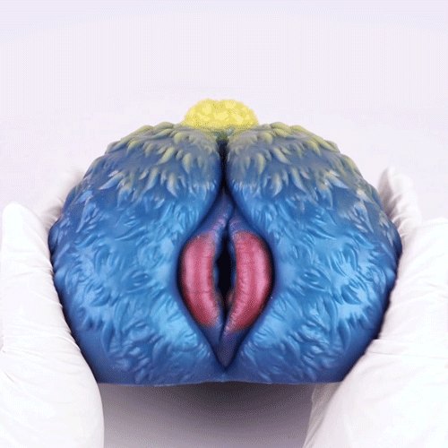Cobalt Blue Sheep Masturbator - Fantasy Animal Stroker