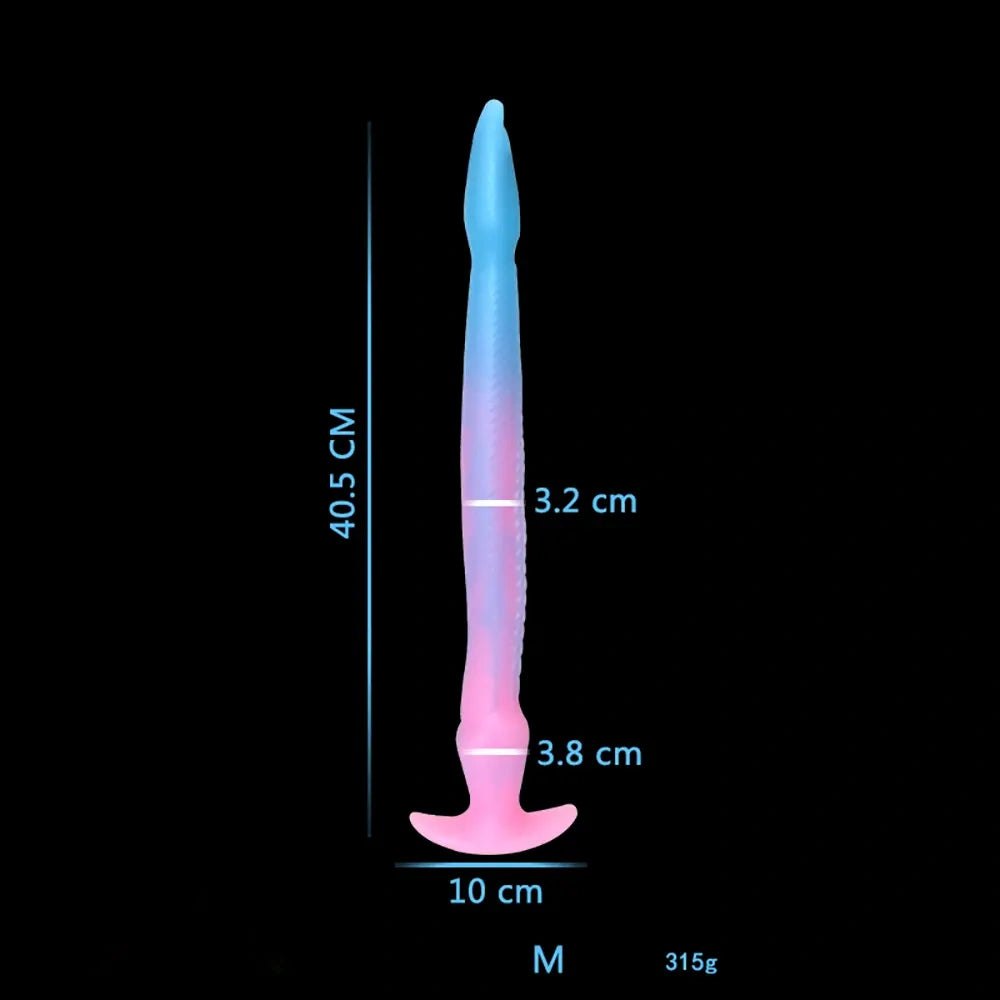 Cobra Hood Snake Dildo - Silicone Fantasy Snake Dildo