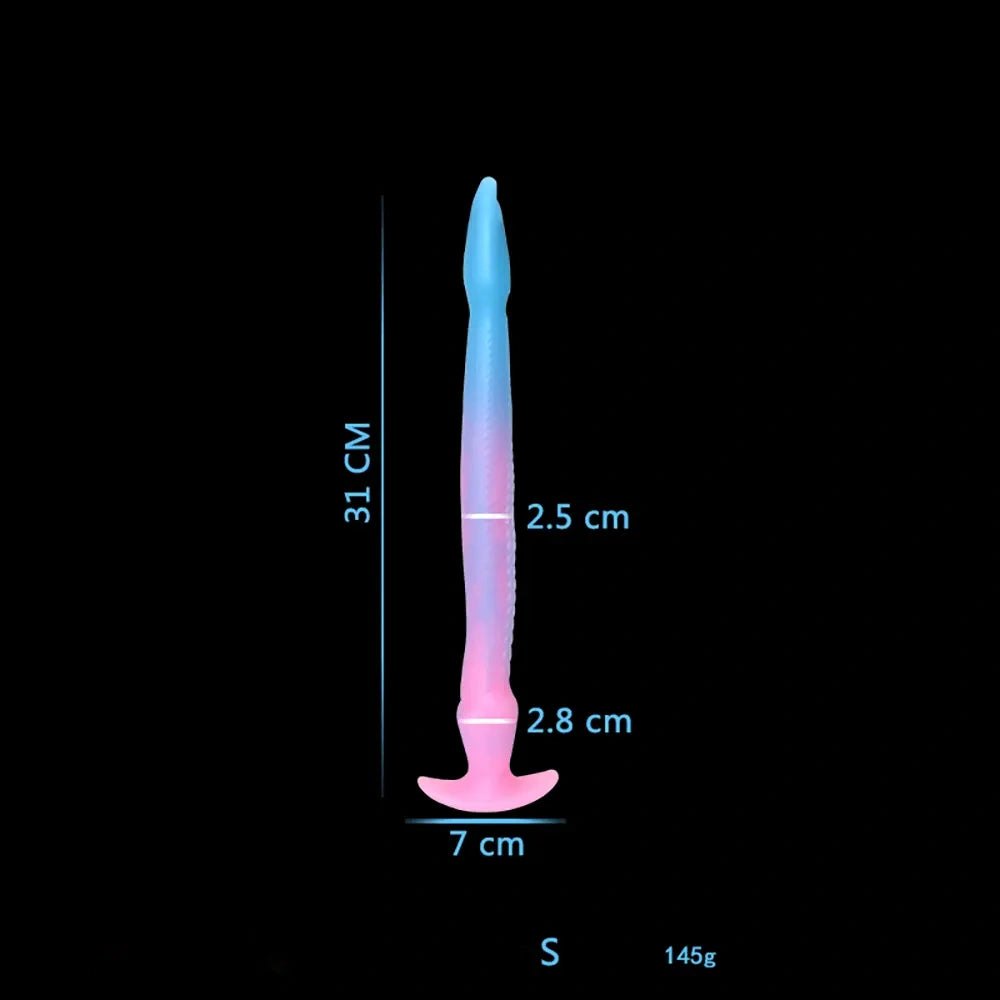 Cobra Hood Snake Dildo - Silicone Fantasy Snake Dildo