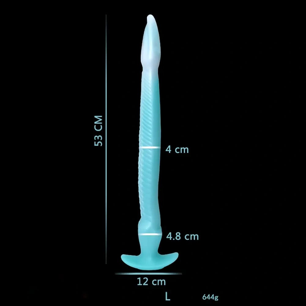 Cobra Hood Snake Dildo - Silicone Fantasy Snake Dildo