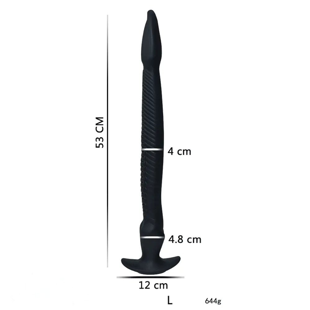 Cobra Hood Snake Dildo - Silicone Fantasy Snake Dildo