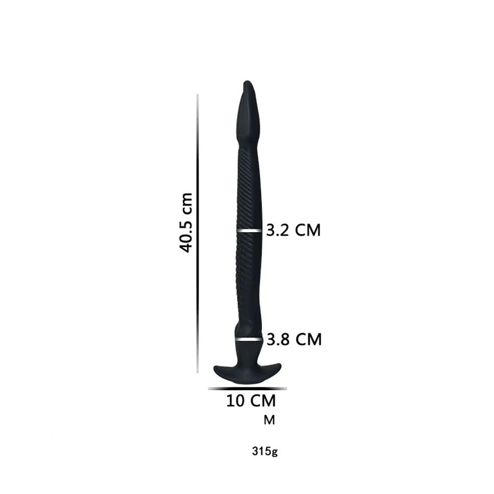 Cobra Hood Snake Dildo - Silicone Fantasy Snake Dildo
