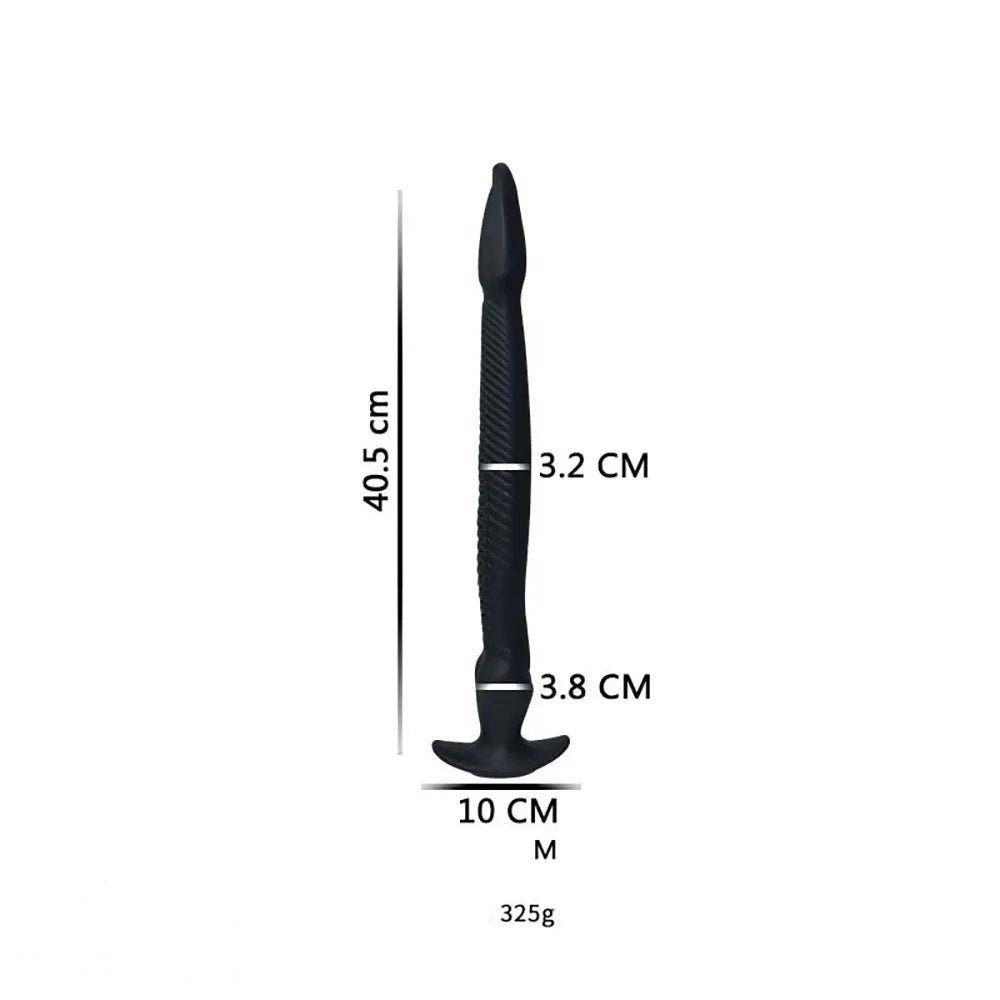Cobra Hood Snake Dildo - Silicone Fantasy Snake Dildo