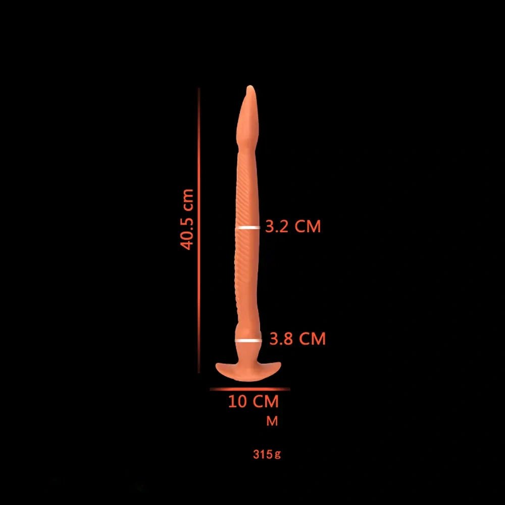 Cobra Hood Snake Dildo - Silicone Fantasy Snake Dildo