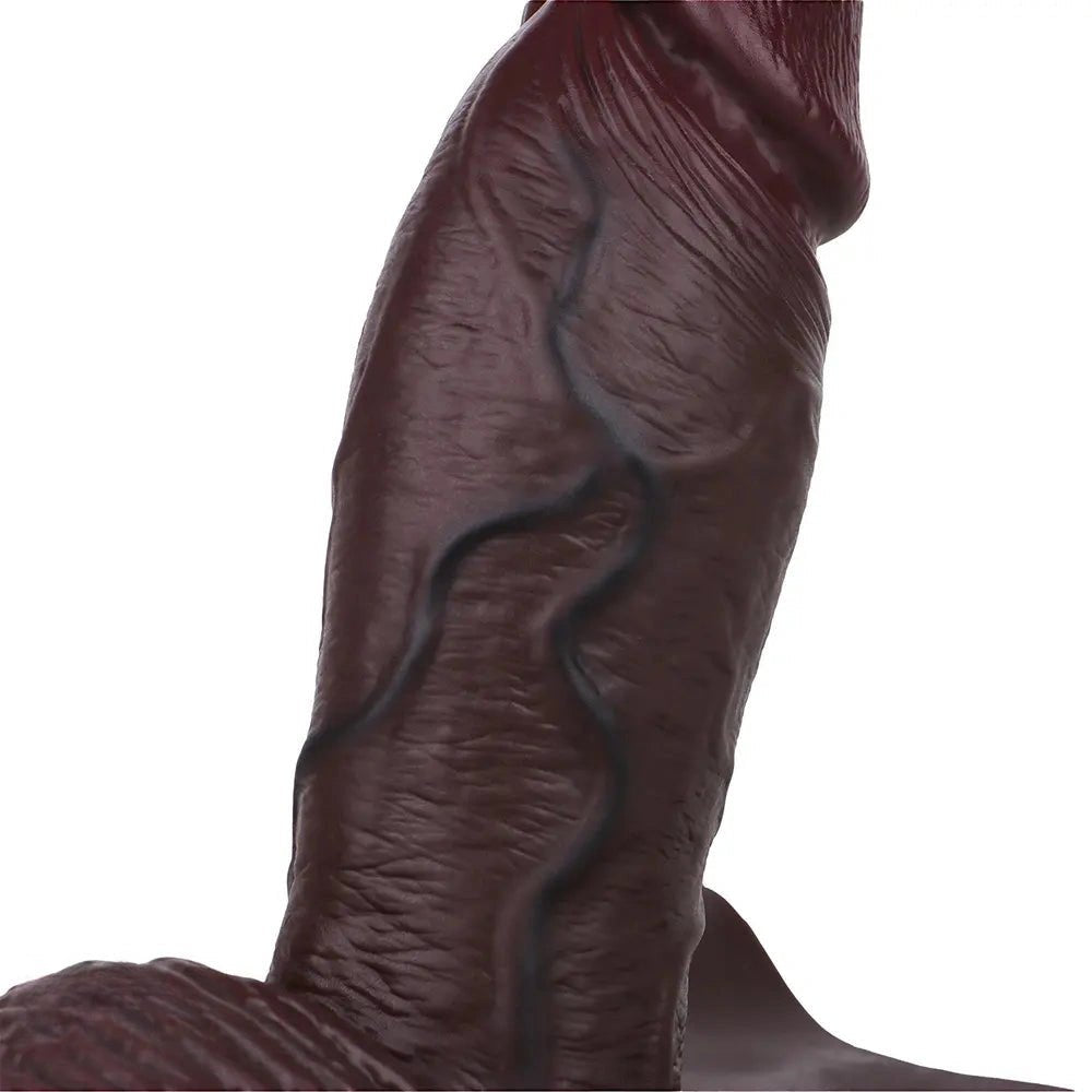 Coffee Hollow Strap-On Panty - hollow strap on dildo for couples