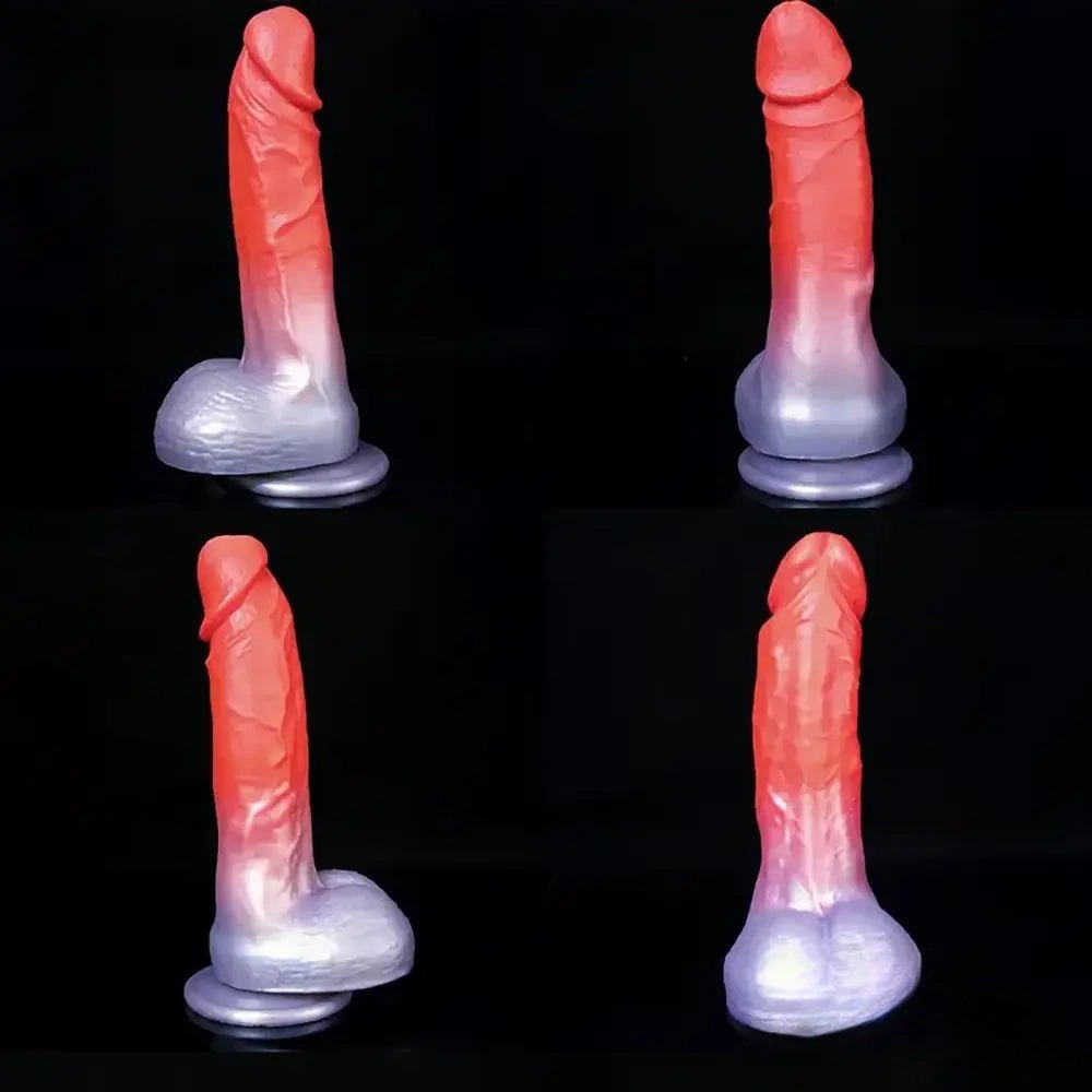 Color Shift Suction Cup Dildo 8.36 in - Suction Cup Dildo