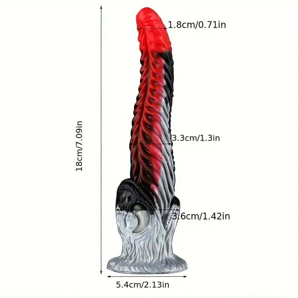 Colorful Fantasy Dragon Dildo - Fantasy Dildos